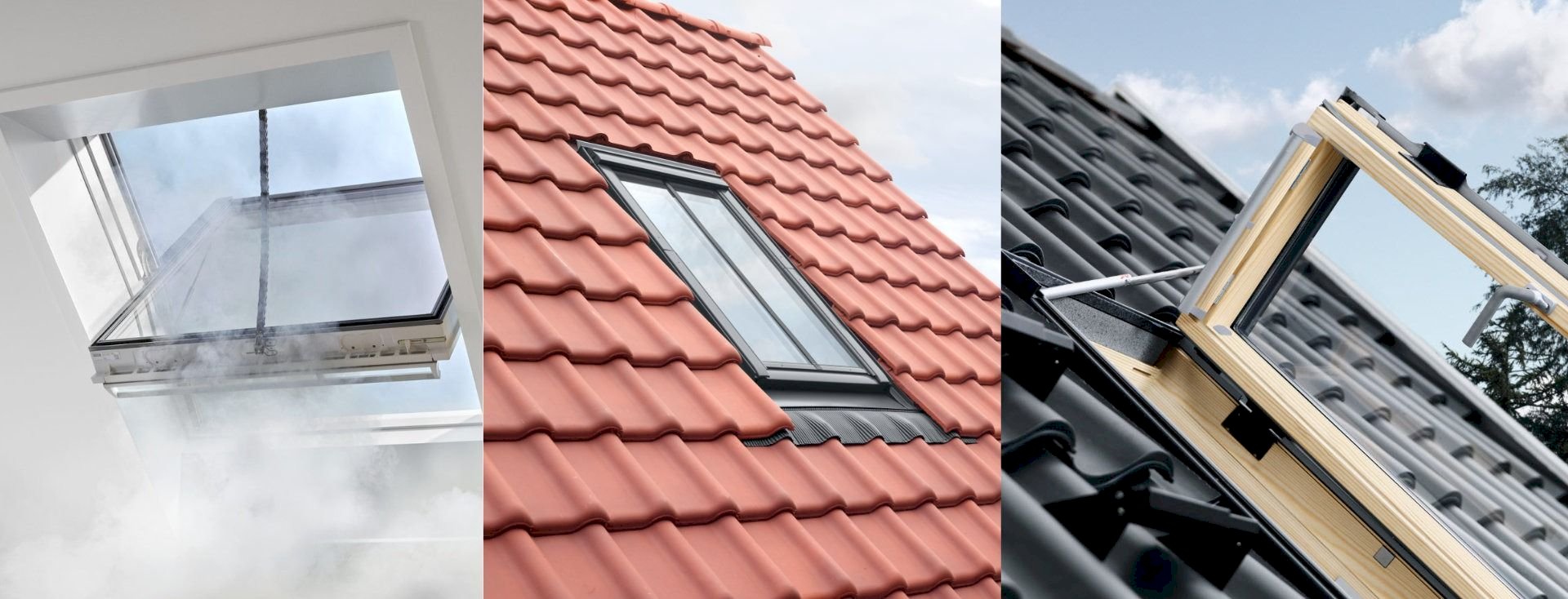 Fenêtres de toit spécifiques