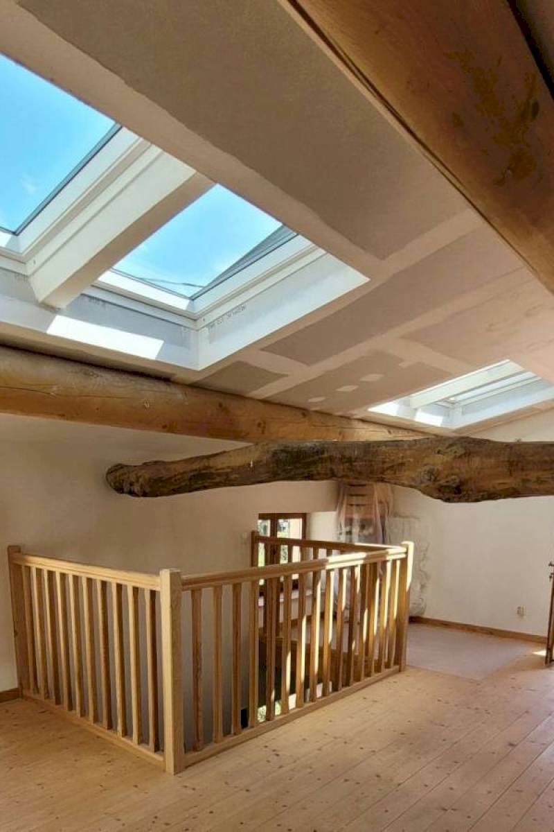 Entrée de lumière dans un atelier d'artiste