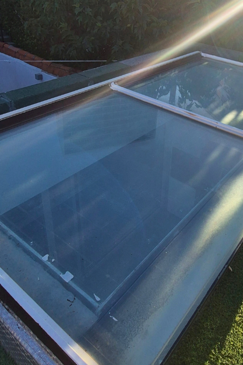 Installation de lanterneaux modulaires