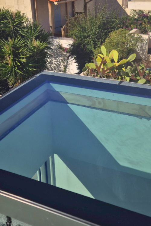 Installation de lanterneaux modulaires