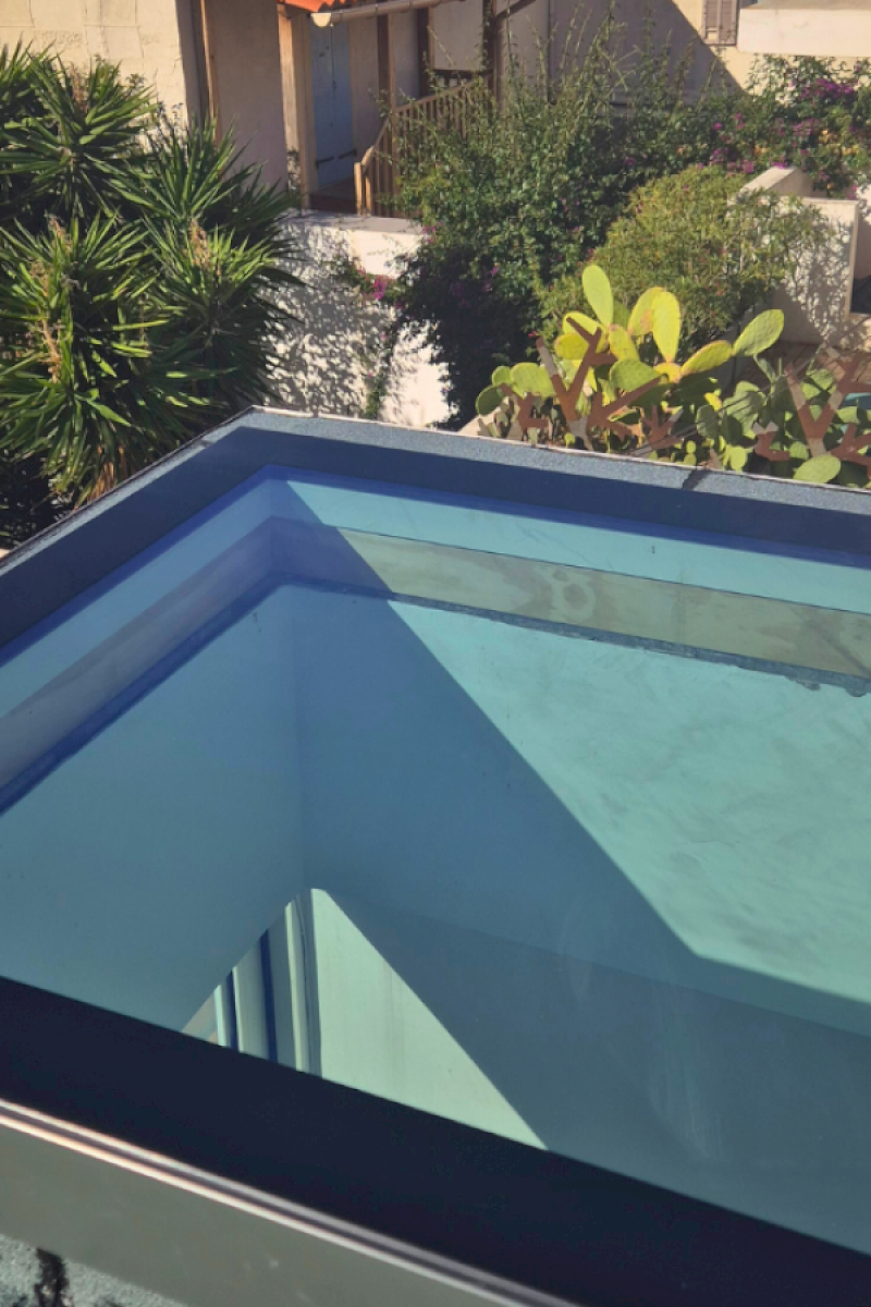 Installation de lanterneaux modulaires